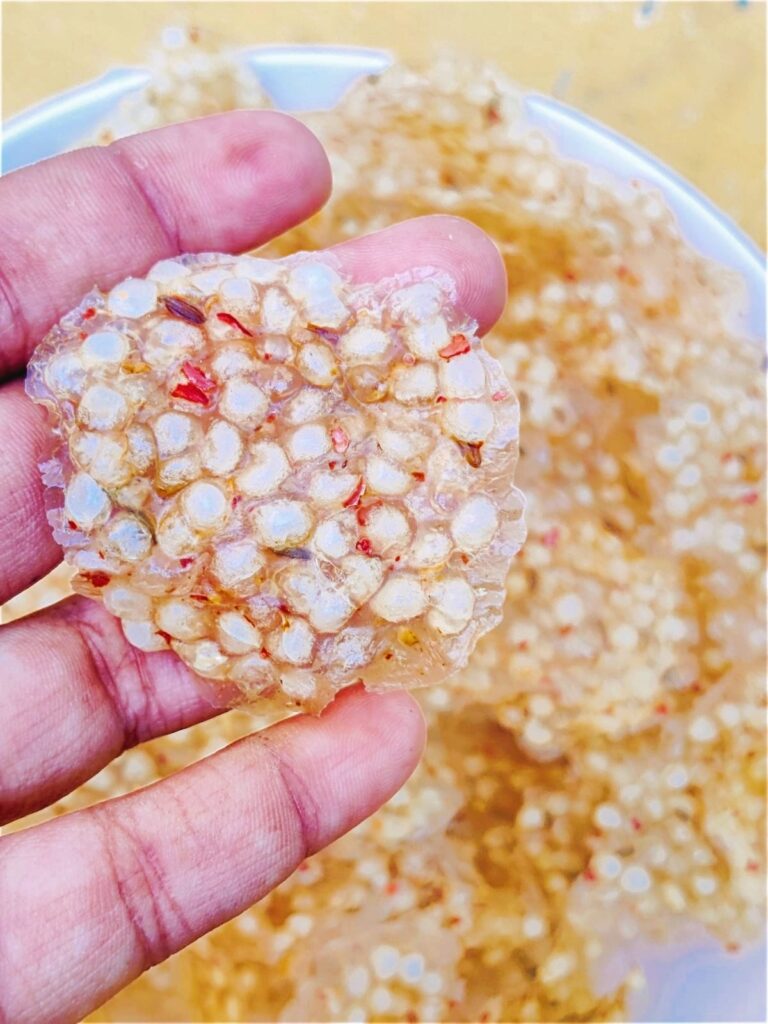 Potato Sabudana papad/ aloo Javvarisi vadam 300g